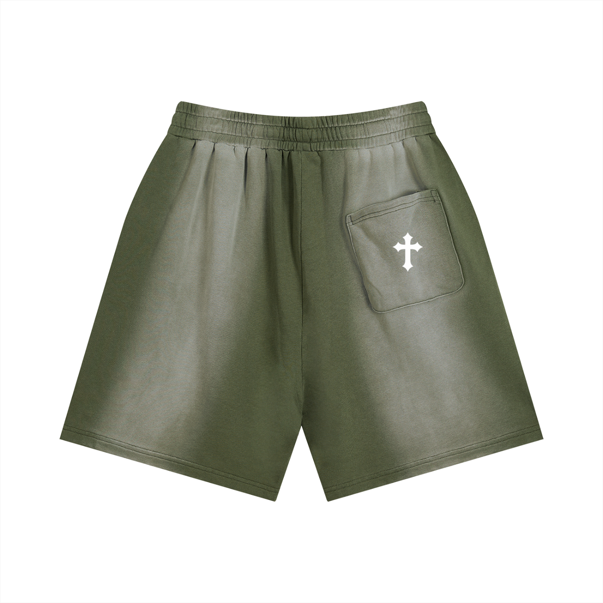 Sun Fade Distressed Shorts
