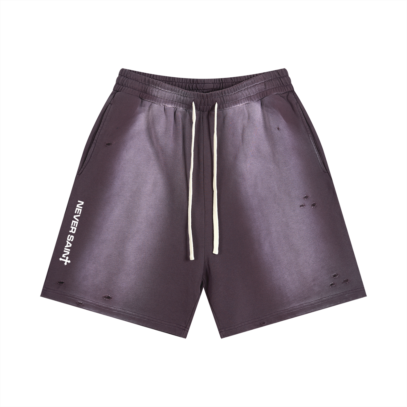 Sun Fade Distressed Shorts
