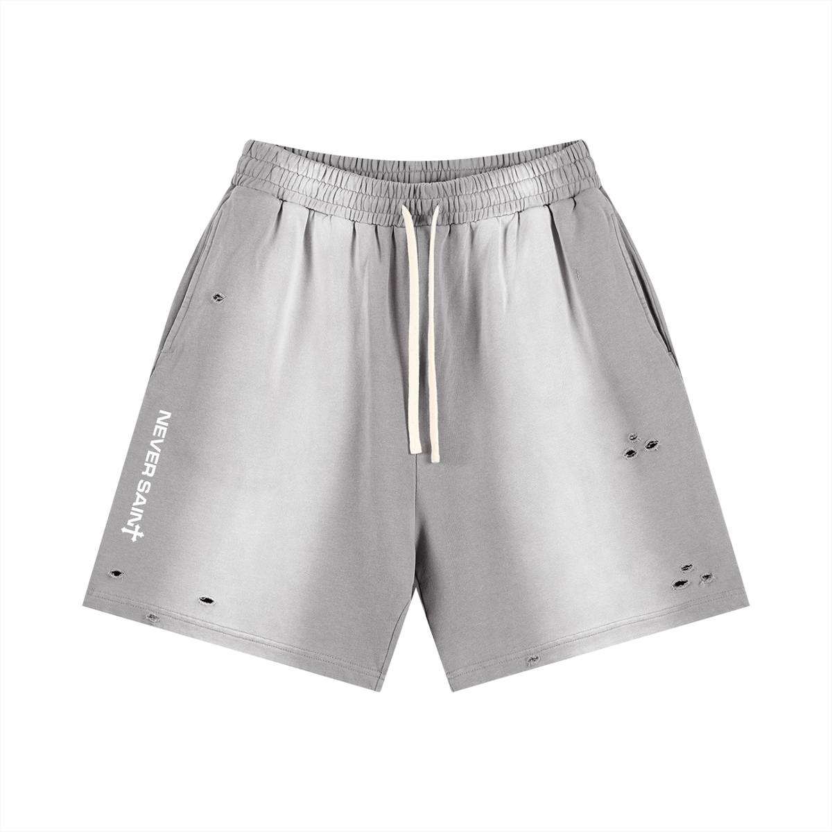 Sun Fade Distressed Shorts