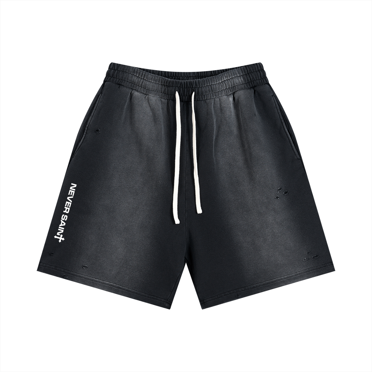 Sun Fade Distressed Shorts