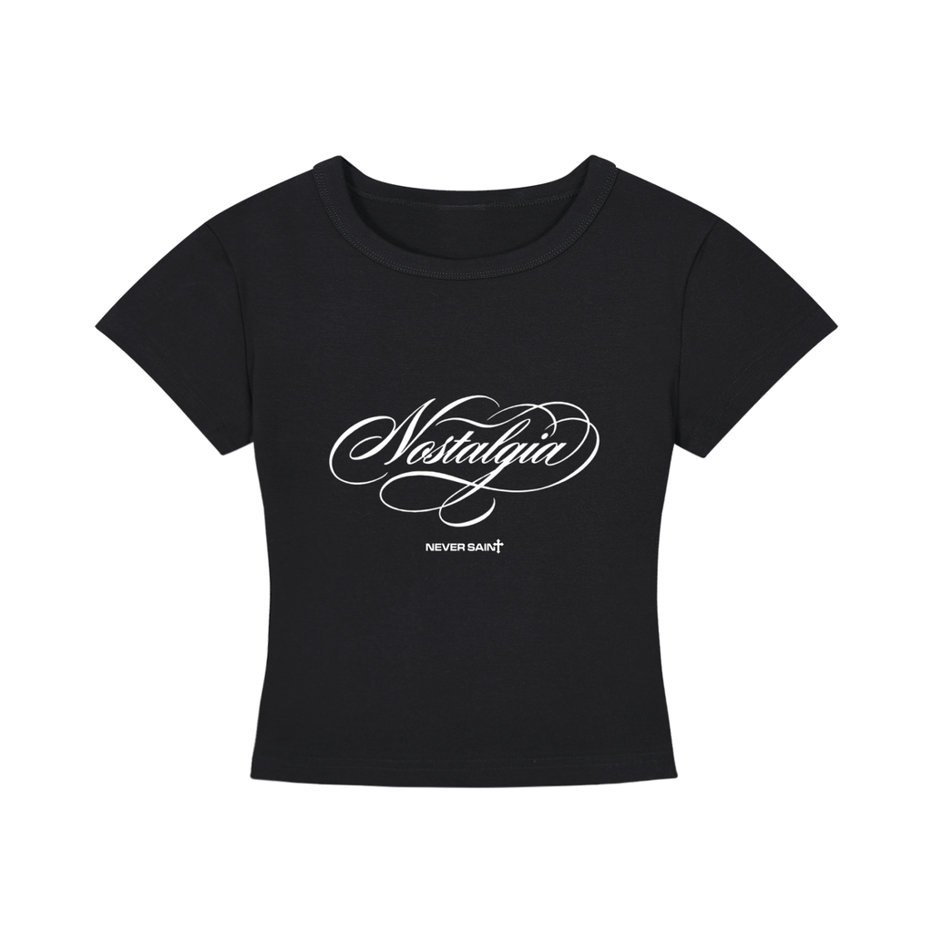"NOSTALGIA" Women's Cropped T-Shirt