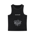 "BLESSED" Snow Washed Tank Top
