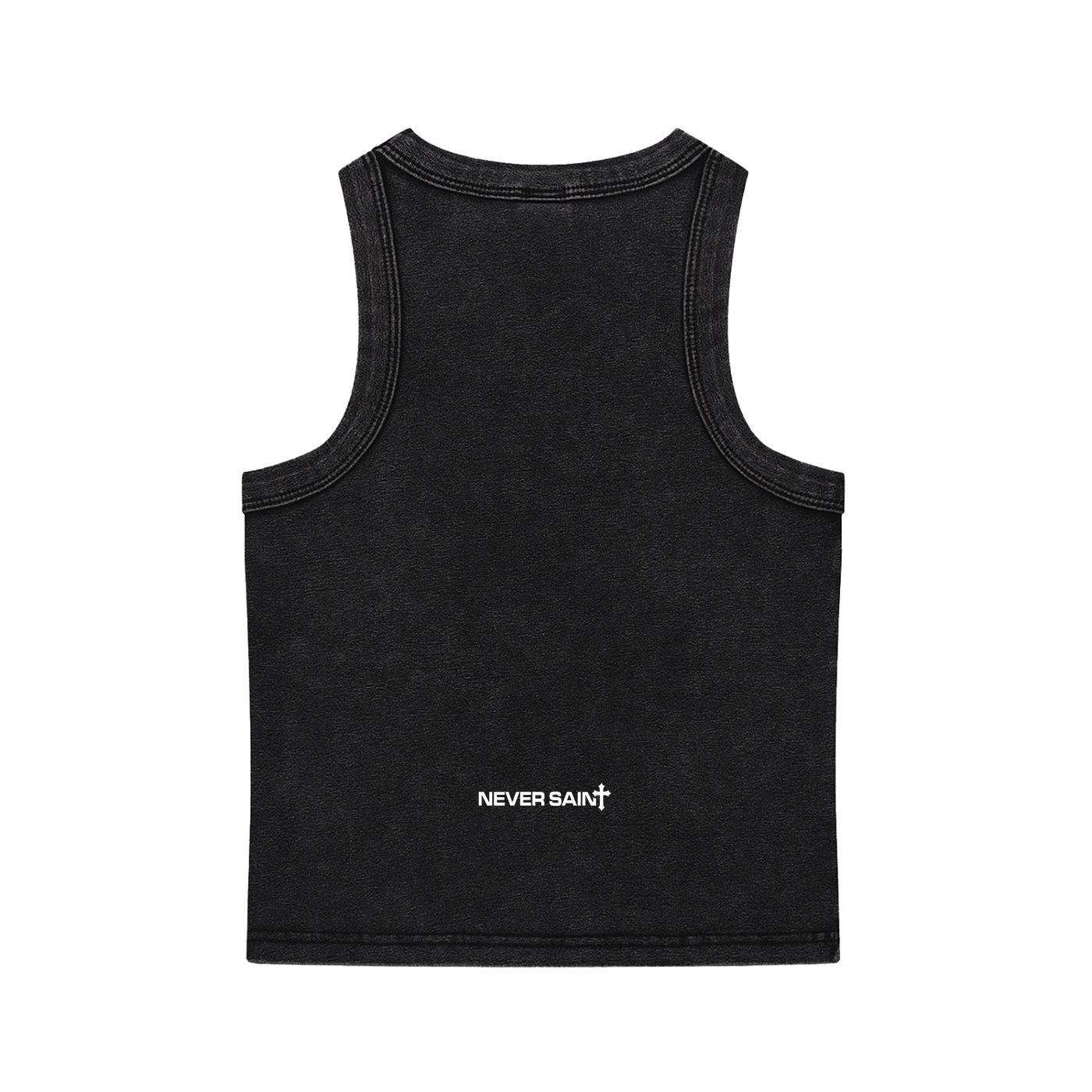"BLESSED" Snow Washed Tank Top